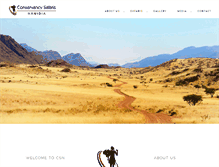 Tablet Screenshot of kcs-namibia.com.na